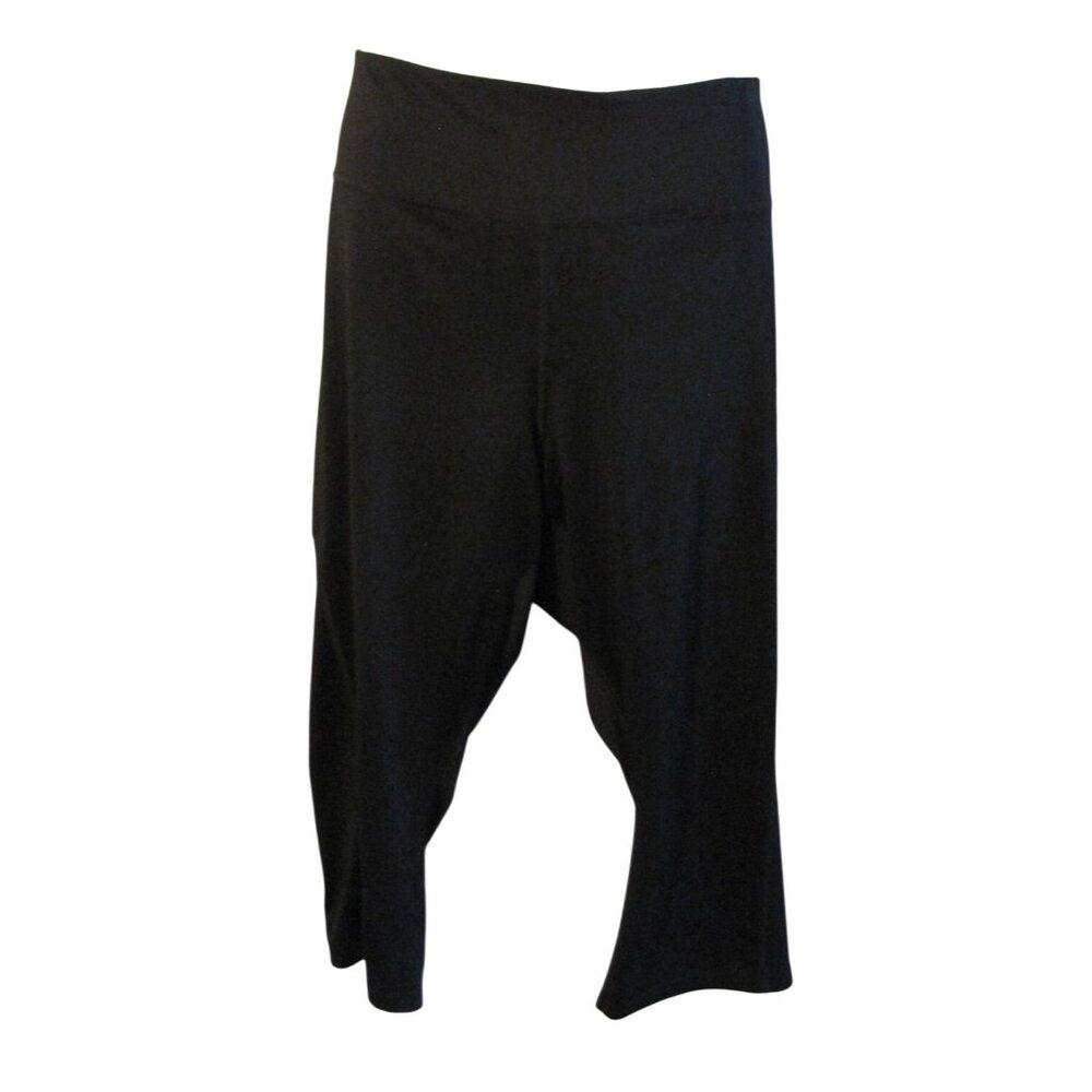 Tek Gear 3X Black Capri Length Athletic Leggings POCKETS